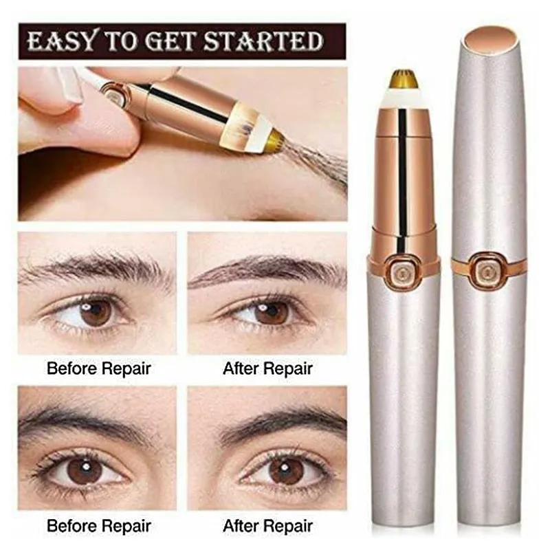 Eyebrow Trimmer Lipstick Brows Pen Hair Remover Painless