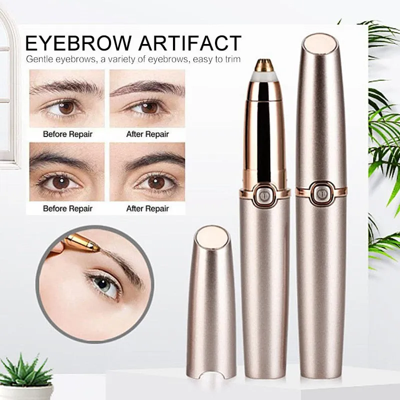 Eyebrow Trimmer Lipstick Brows Pen Hair Remover Painless