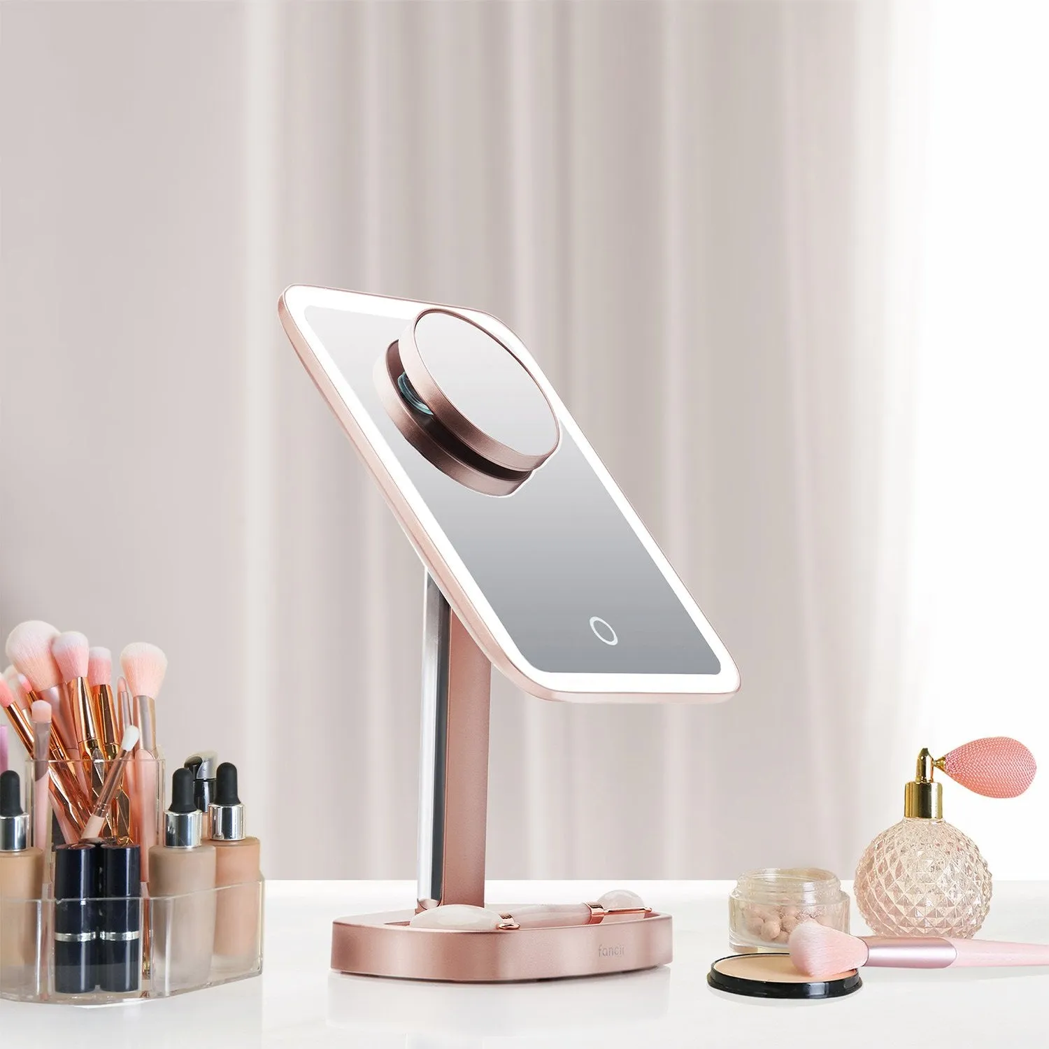 Fancii Aura Lighted Vanity Makeup Mirror w/ 3 Light Settings