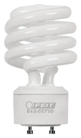 Feit Electric BPESL23TM/GU24 Compact Fluorescent Lamp, 23 W, A19 Spiral Lamp, GU24 Twist and Lock Lamp Base, 1600 Lumens :CD 1: QUANTITY: 1