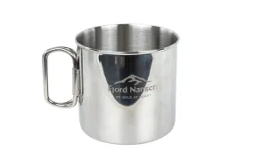 Fjord Nansen Brann 500ml Silver Travel Mug