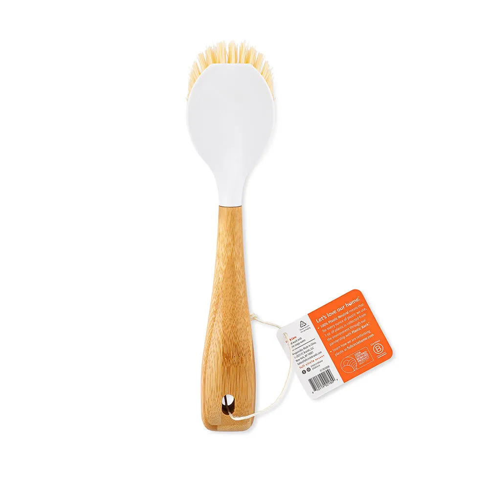 Full Circle Be Good Dish Brush White