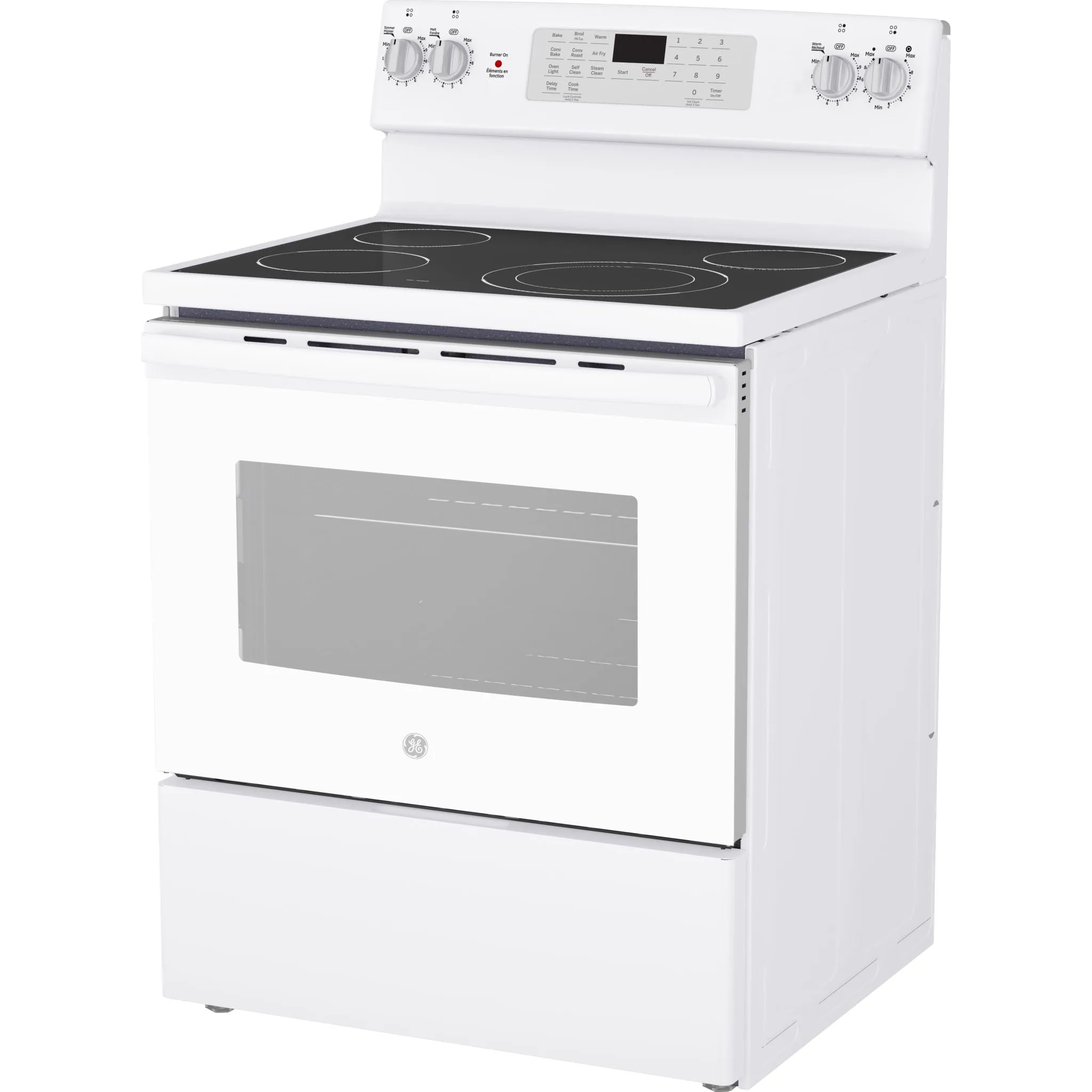 GE 30" Convection Wall Oven (JCB830DVWW) - White