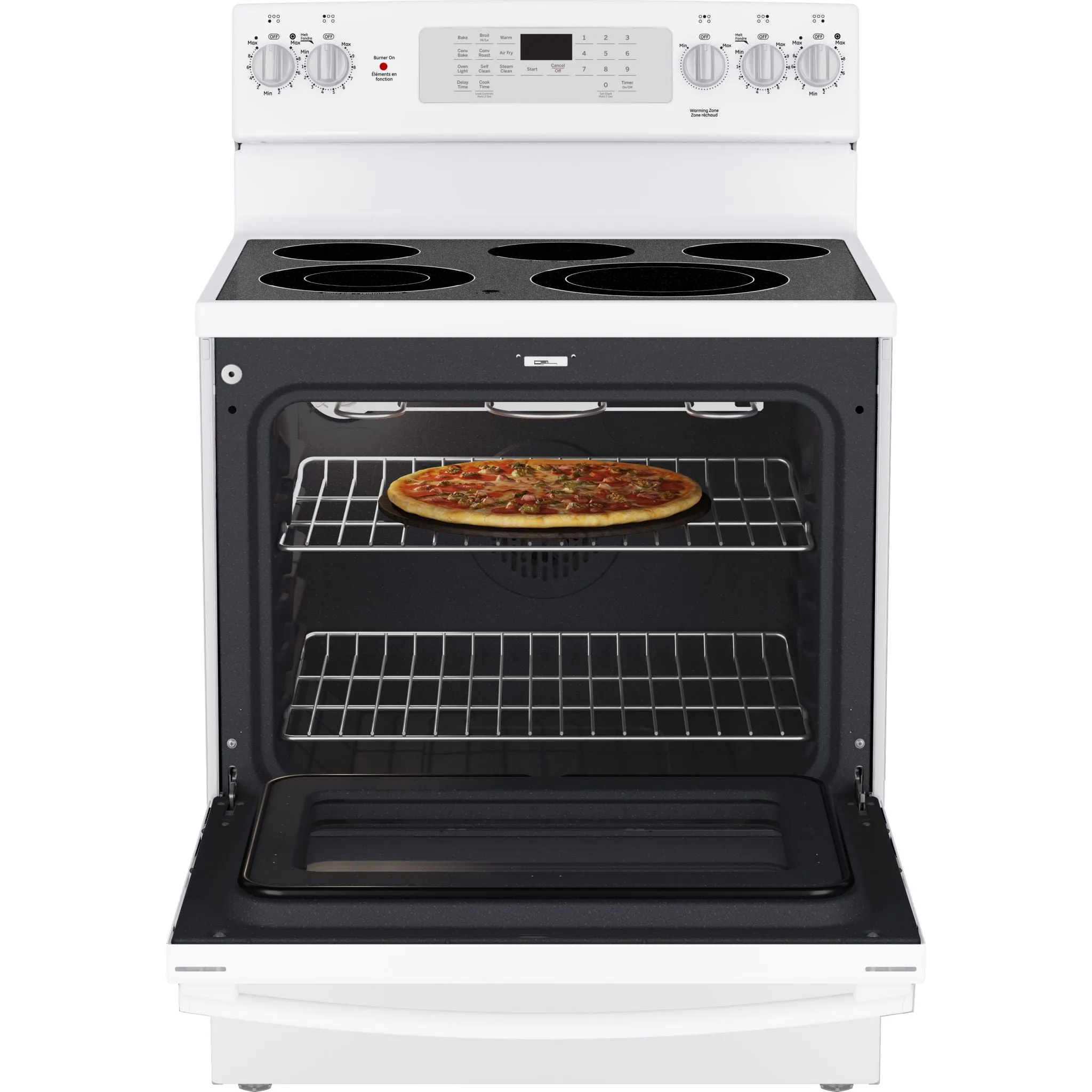 GE 30" Convection Wall Oven (JCB840DVWW) - White