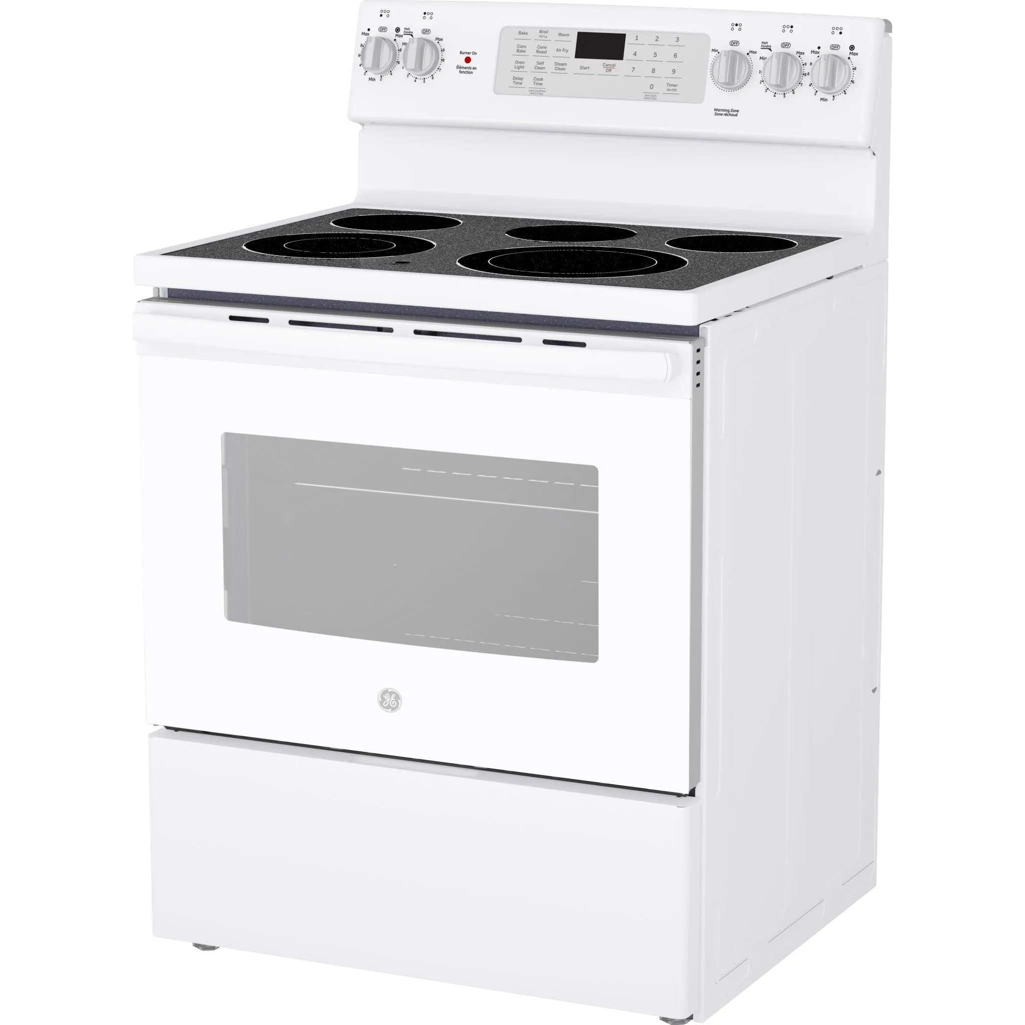 GE 30" Convection Wall Oven (JCB840DVWW) - White