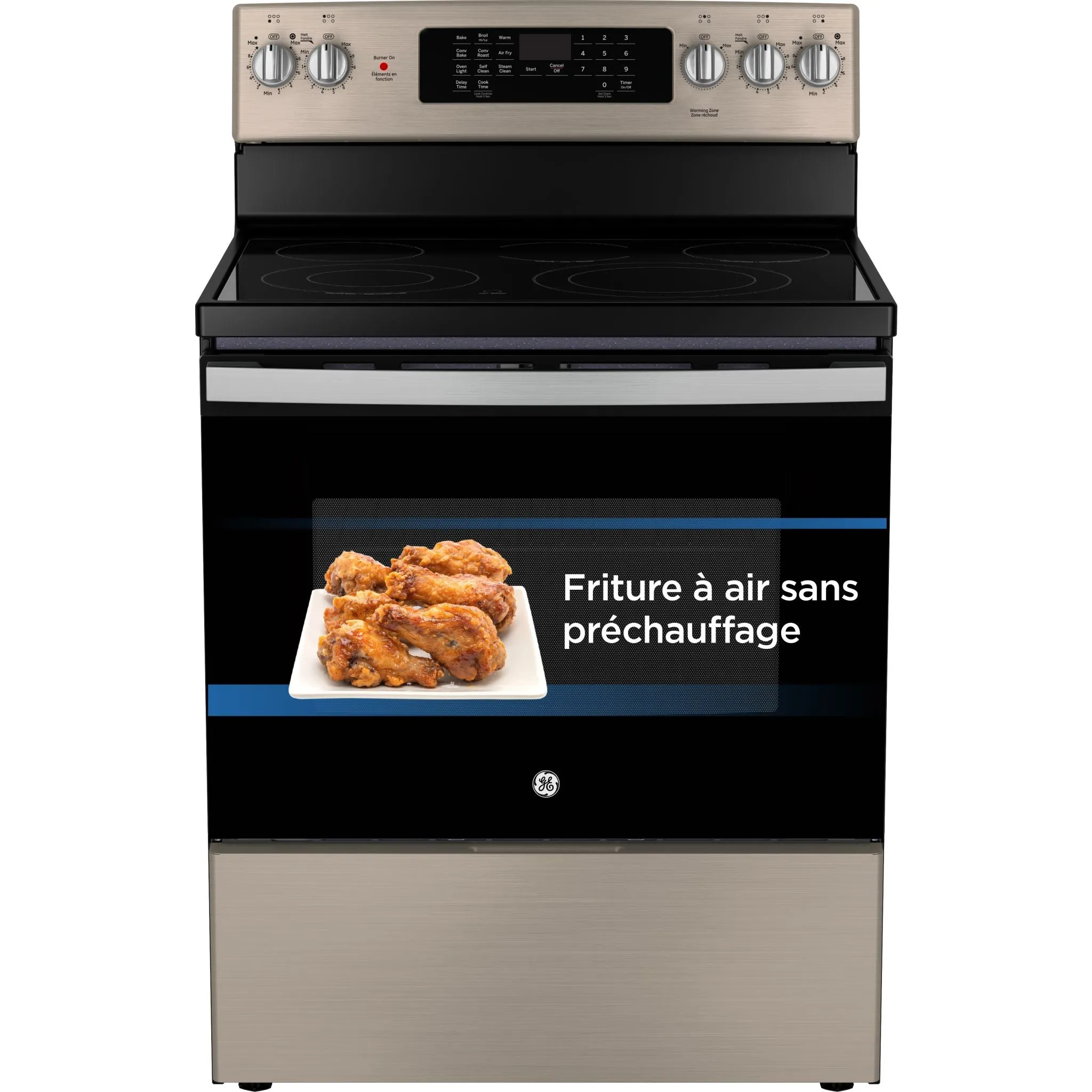 GE 30" Convection Wall Oven (JCB840ETES) - Slate