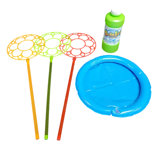 Giant Bubble Maker Play Toy Wand Kit Set