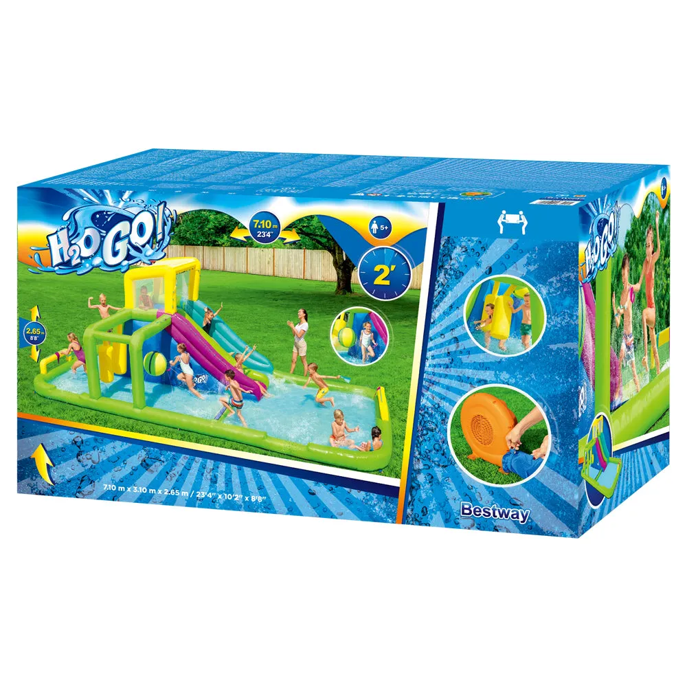 Giant Kids Play Park Water Slide & Pool Set - Bestway