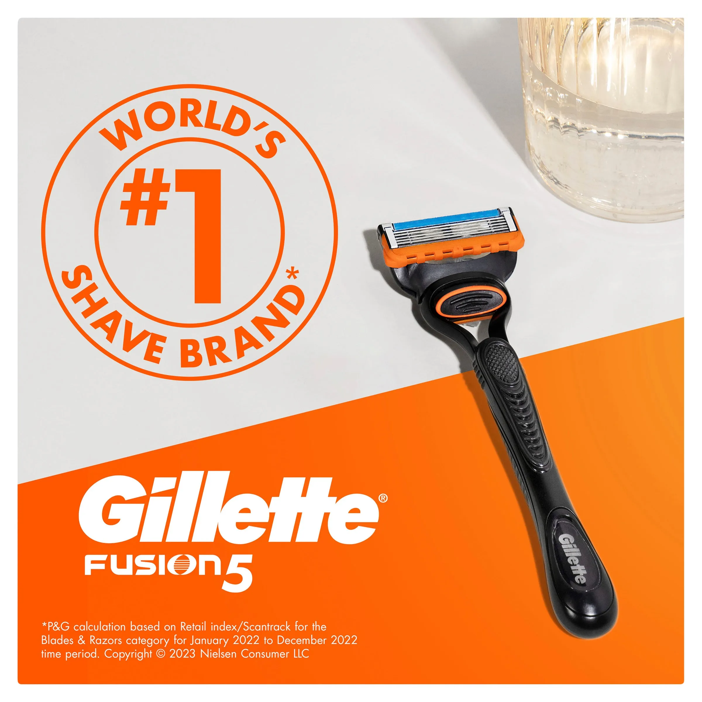 Gillette Fusion Manual Razor 2up