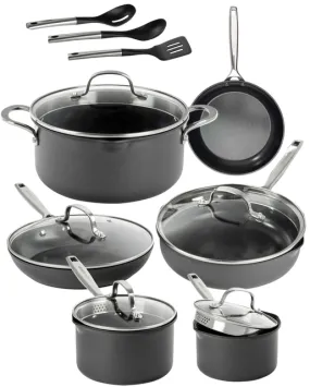 Gotham Steel Pro Hard Anodized 15 Piece Cookware Set