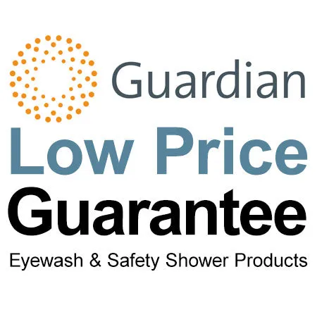 Guardian G1848LH Eyewash Station, Wall Mounted, Swing-Down, Left