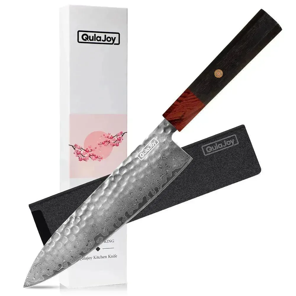 Hand-Hammered Sharp Japanese Professional Chef Knives