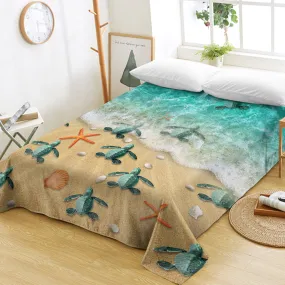 Happy Little Sea Turtles Sheet Set