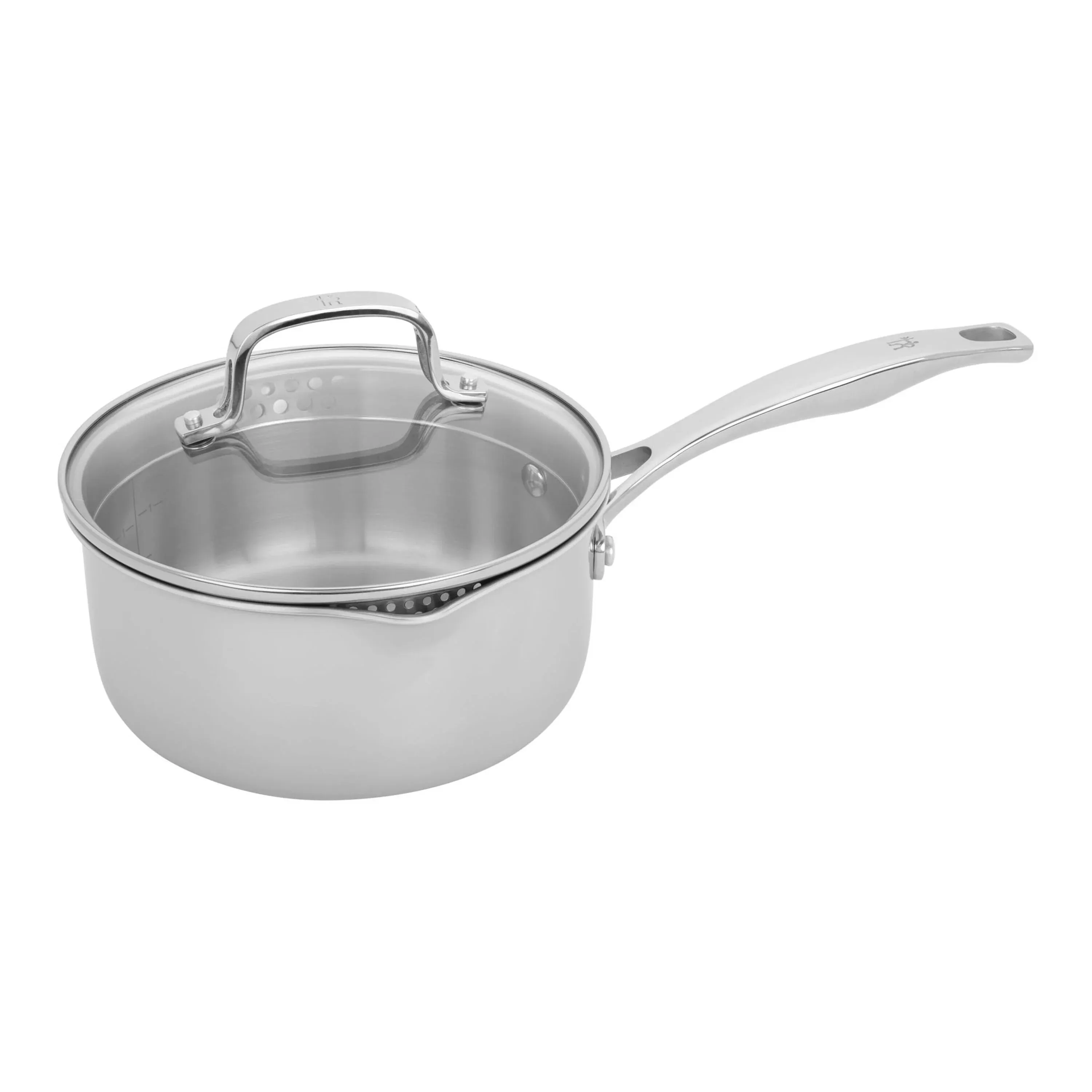 Henckels 1023643 CLAD H3 2-qt Sainless Steel Saucepan with Lid