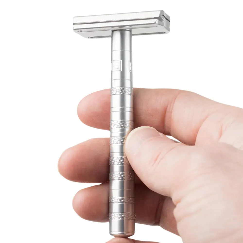 Henson Shaving AL13 Medium Safety Razor Aluminium