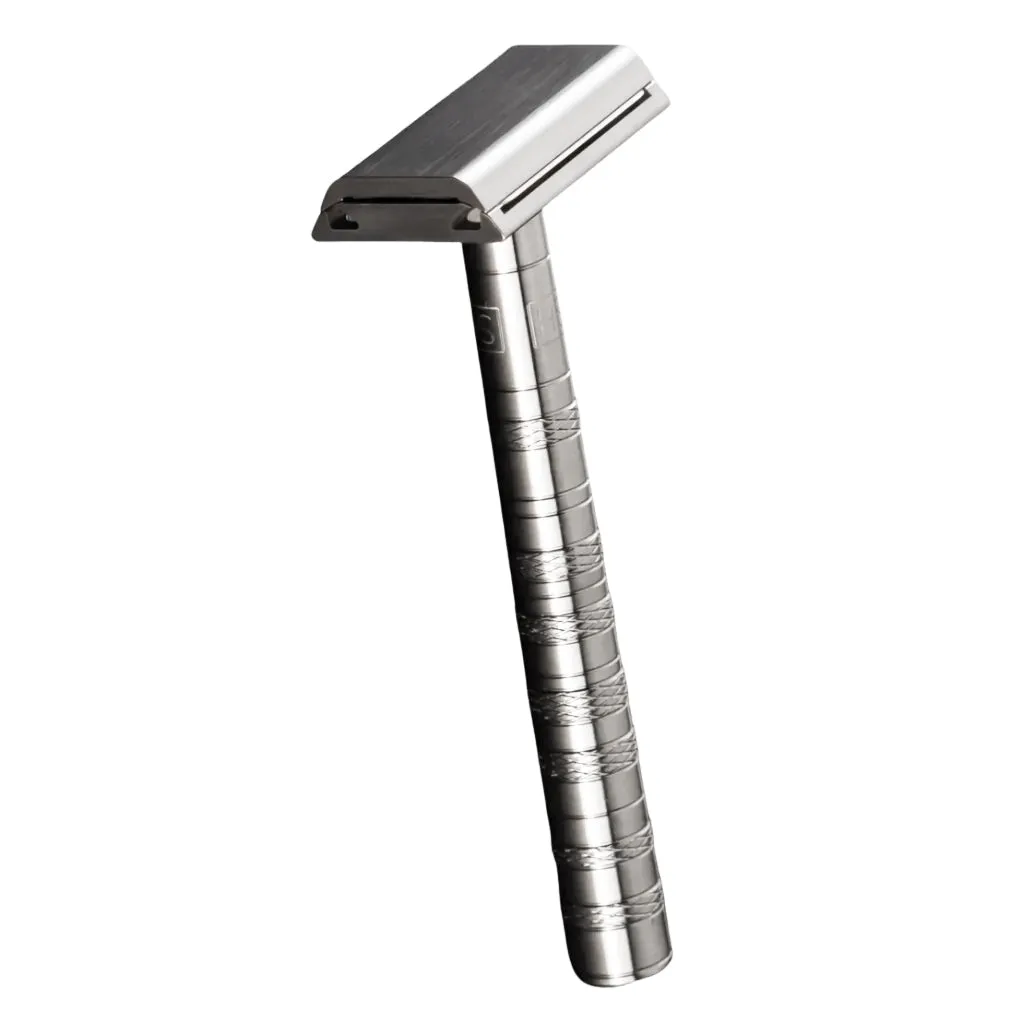 Henson Shaving Ti22 Medium Safety Razor Titanium