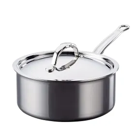 Hestan NanoBond Titanium Stainless Steel Sauce Pan With Lid, 2-Quart