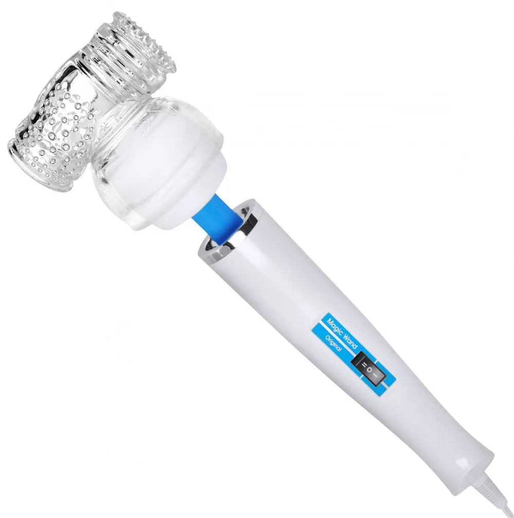 Hitachi Magic Wand with Hummingbird Masturbator Sleeve