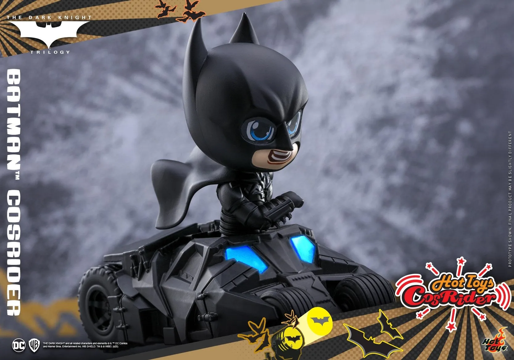 Hot Toys - CSRD003 - The Dark Knight Batman CosRider