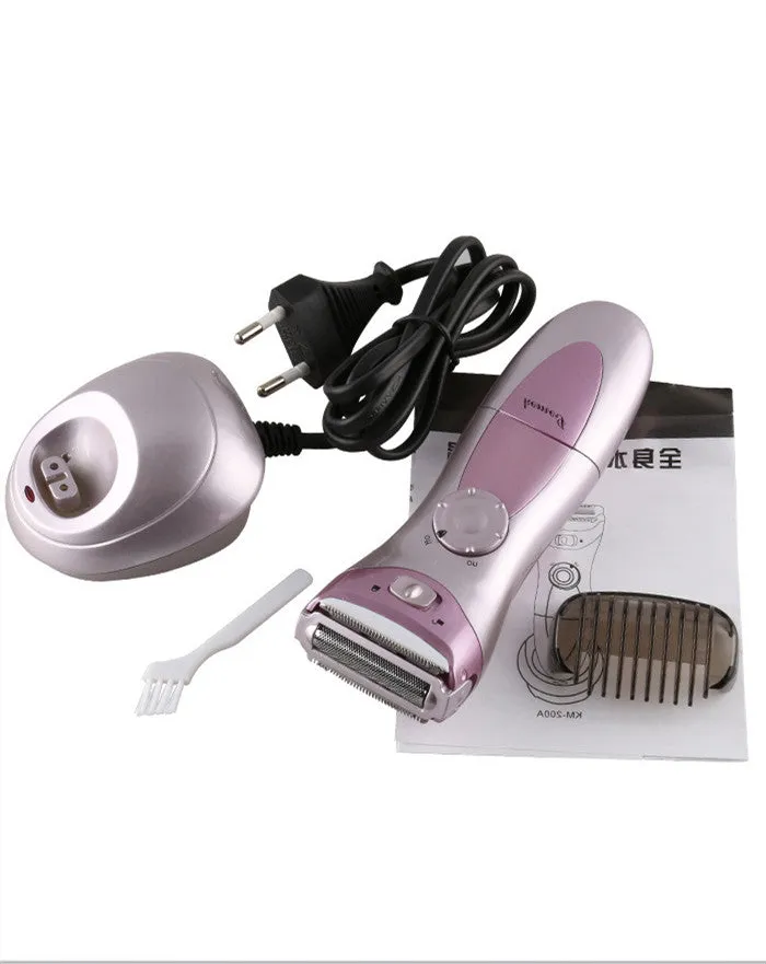 Household Rechargeable Waterproof Electric Ladies Hair Razor Plucker Razor