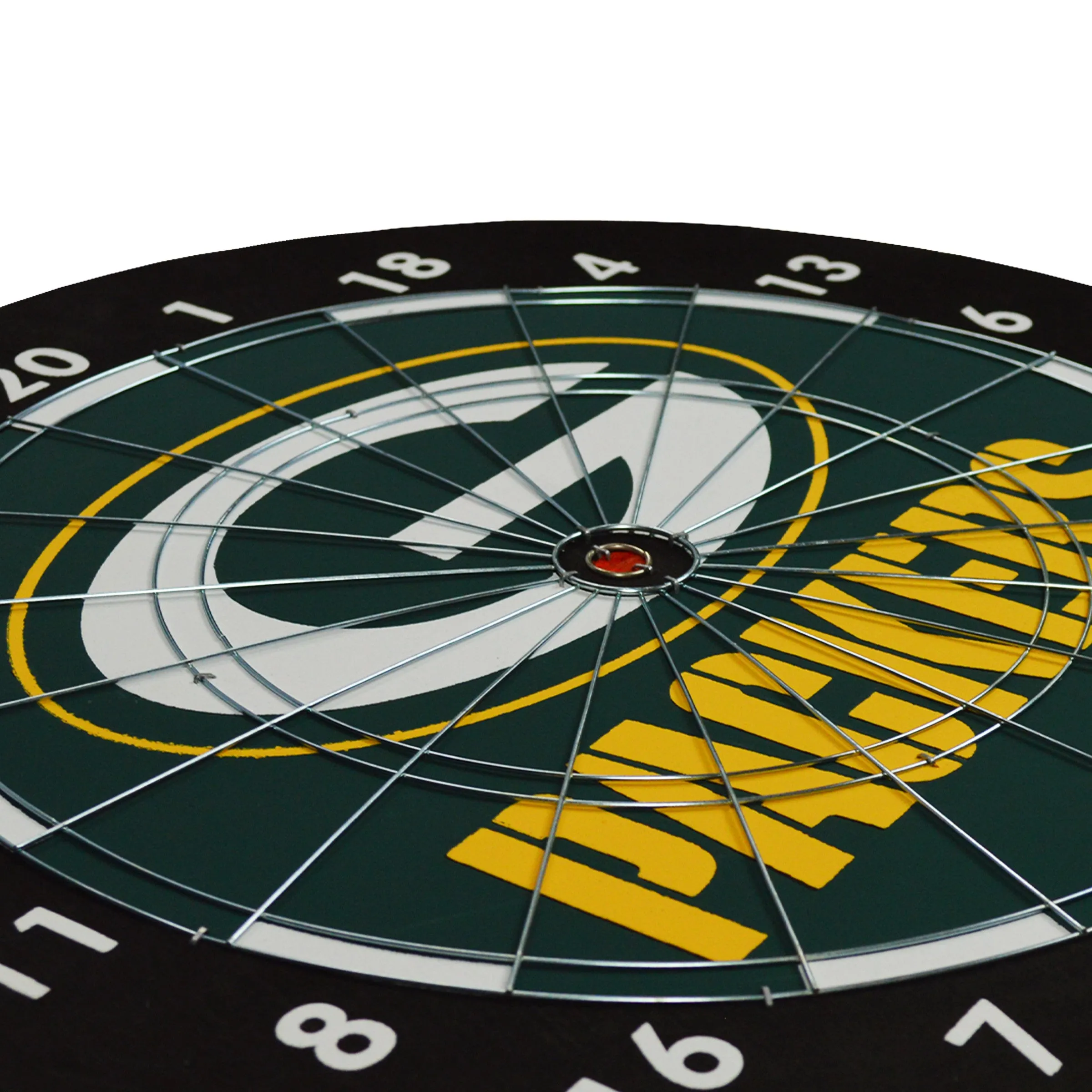 Imperial Green Bay Packers Dartboard Gift Set