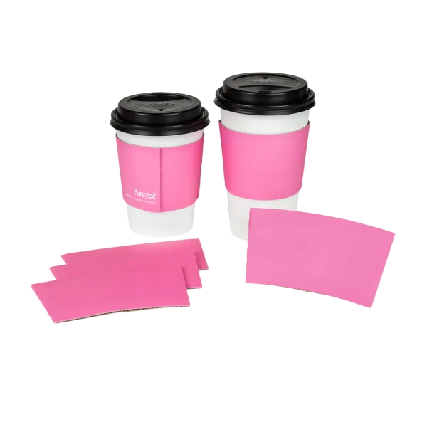 Karat Traditional Cup Jackets, Pink - 1,000 pcs