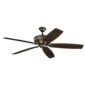 Kichler 310206WSP Monarch™ Patio 70" Fan Weathered Steel