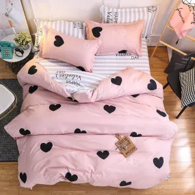 Kids Hearts Bedding Set: Delightful & Colorful Designs