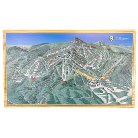 Killington Fire & Pine Trail Map 11"x19"