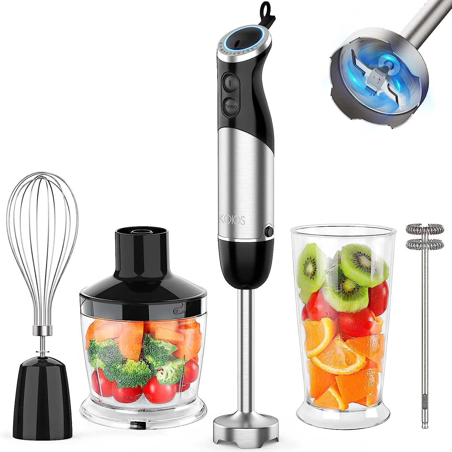 KOIOS Upgraded 1000W Immersion Blender Handheld