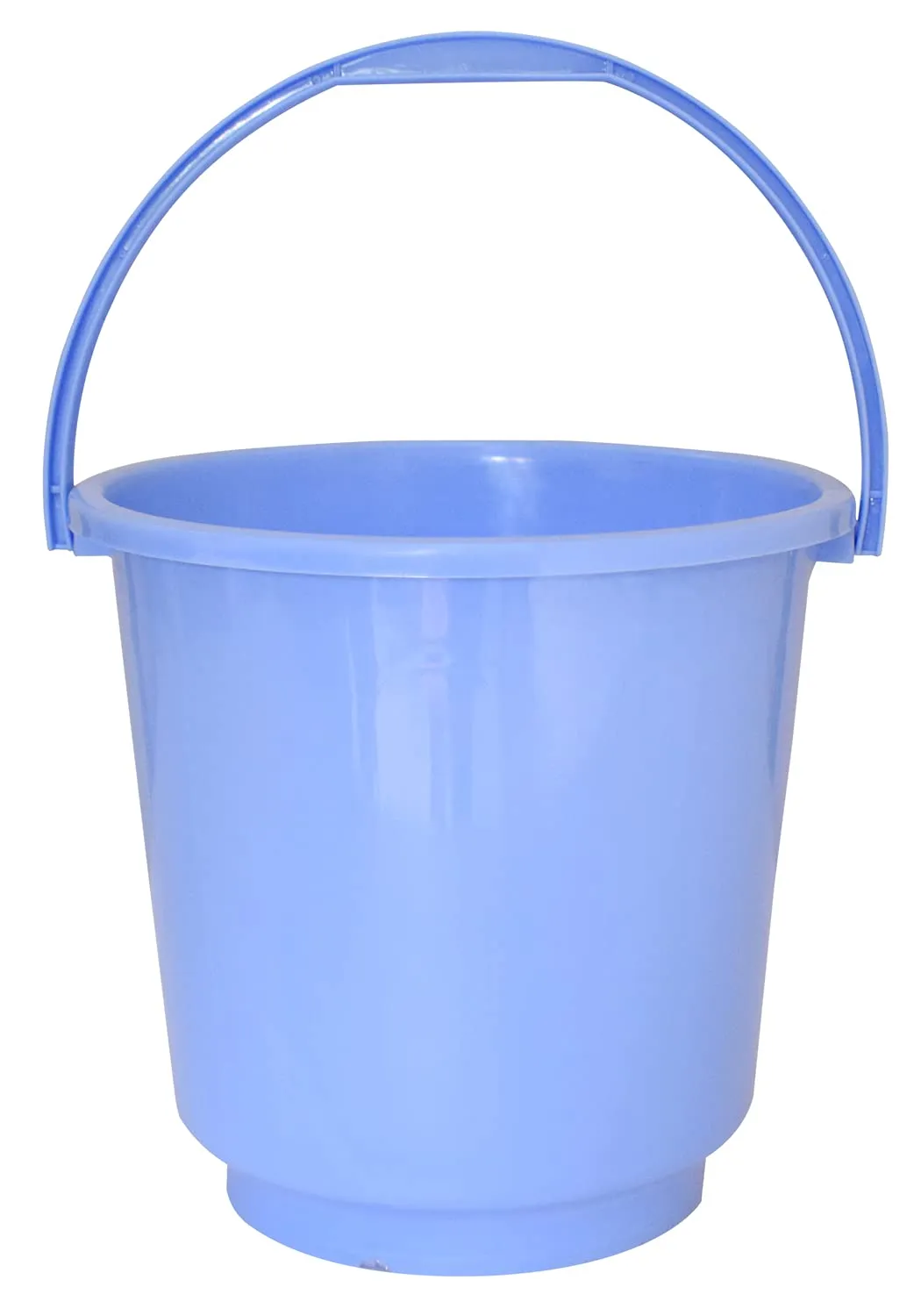 Kuber Industries 3 Pieces Plastic Bucket, Mug & Dustbin Set (Blue)