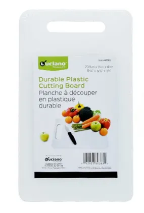 L .Gourmet White Cutting Board 9.5x5.5" 1pc