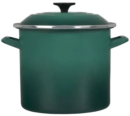 Le Creuset Enamel on Steel Stockpot, 8-Quart, Artichaut