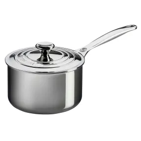 Le Creuset Stainless Steel 3-Quart Saucepan