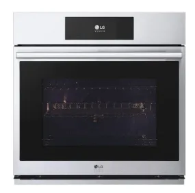 LG STUDIO 4.7 cu. ft. Smart InstaView® Electric Single Built-In Wall Oven with Air Fry & Steam Sous Vide WSES4728F