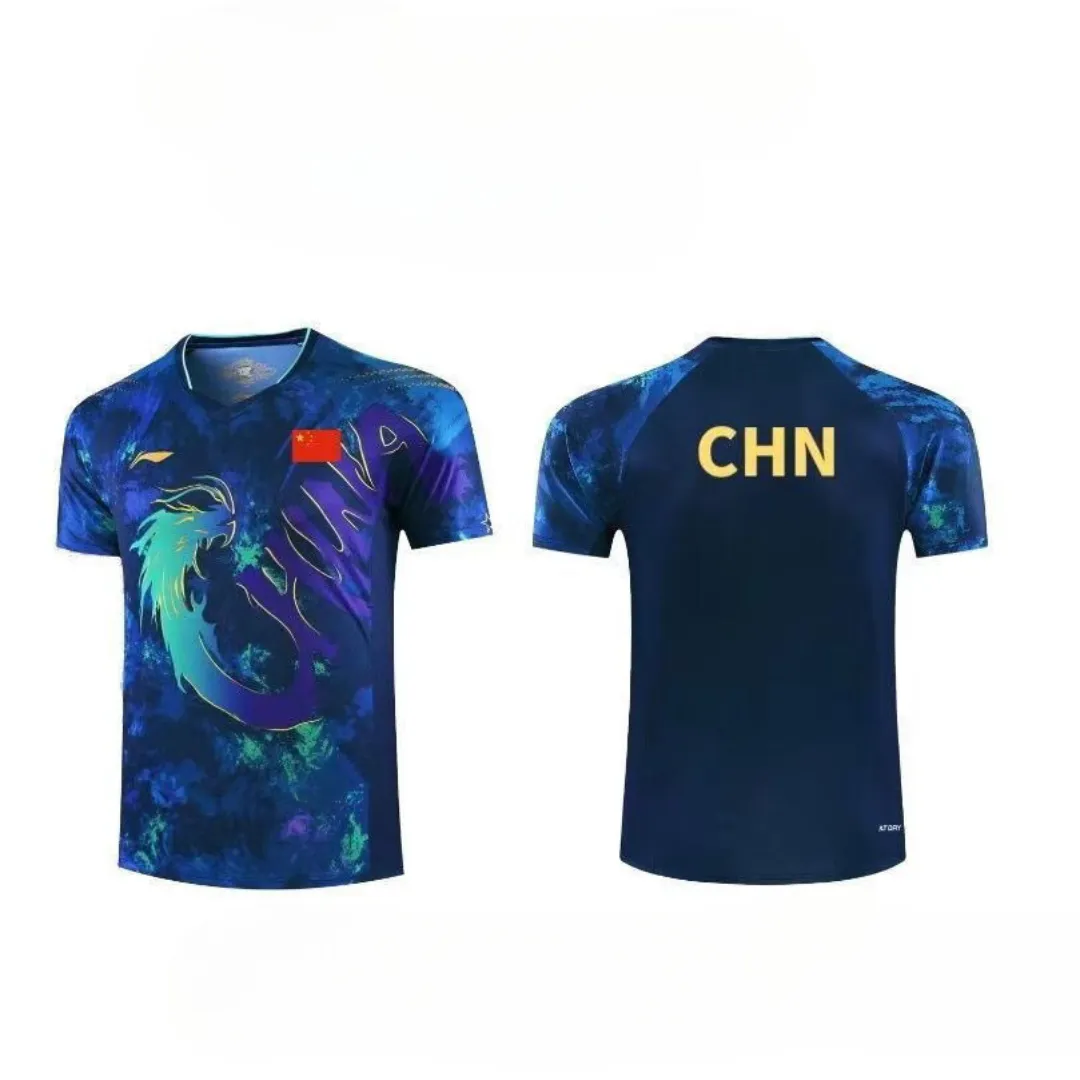 Li Ning 2024 Paris Olympics Chinese National Table Tennis Team Shirt/Kit