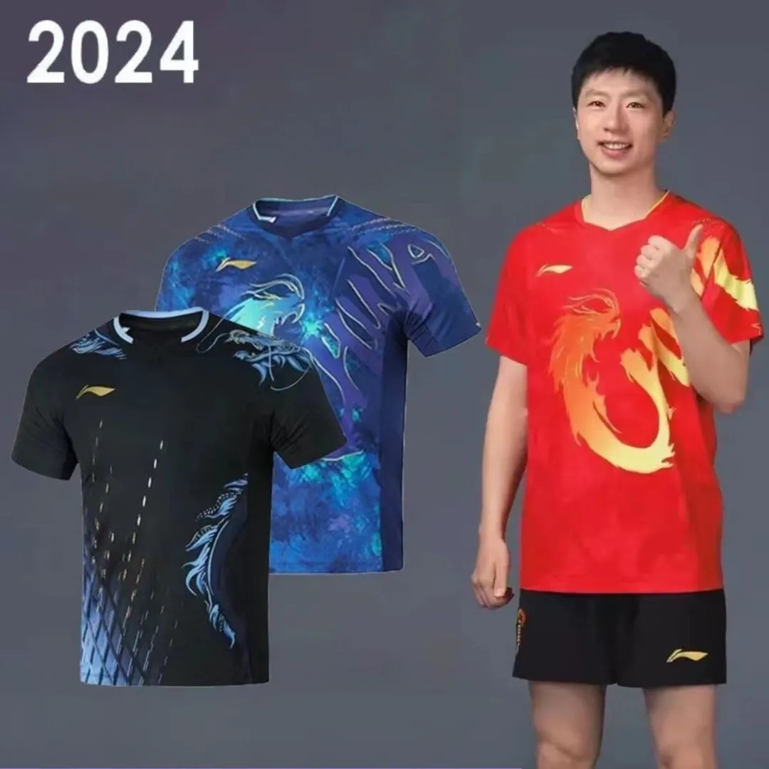 Li Ning 2024 Paris Olympics Chinese National Table Tennis Team Shirt/Kit