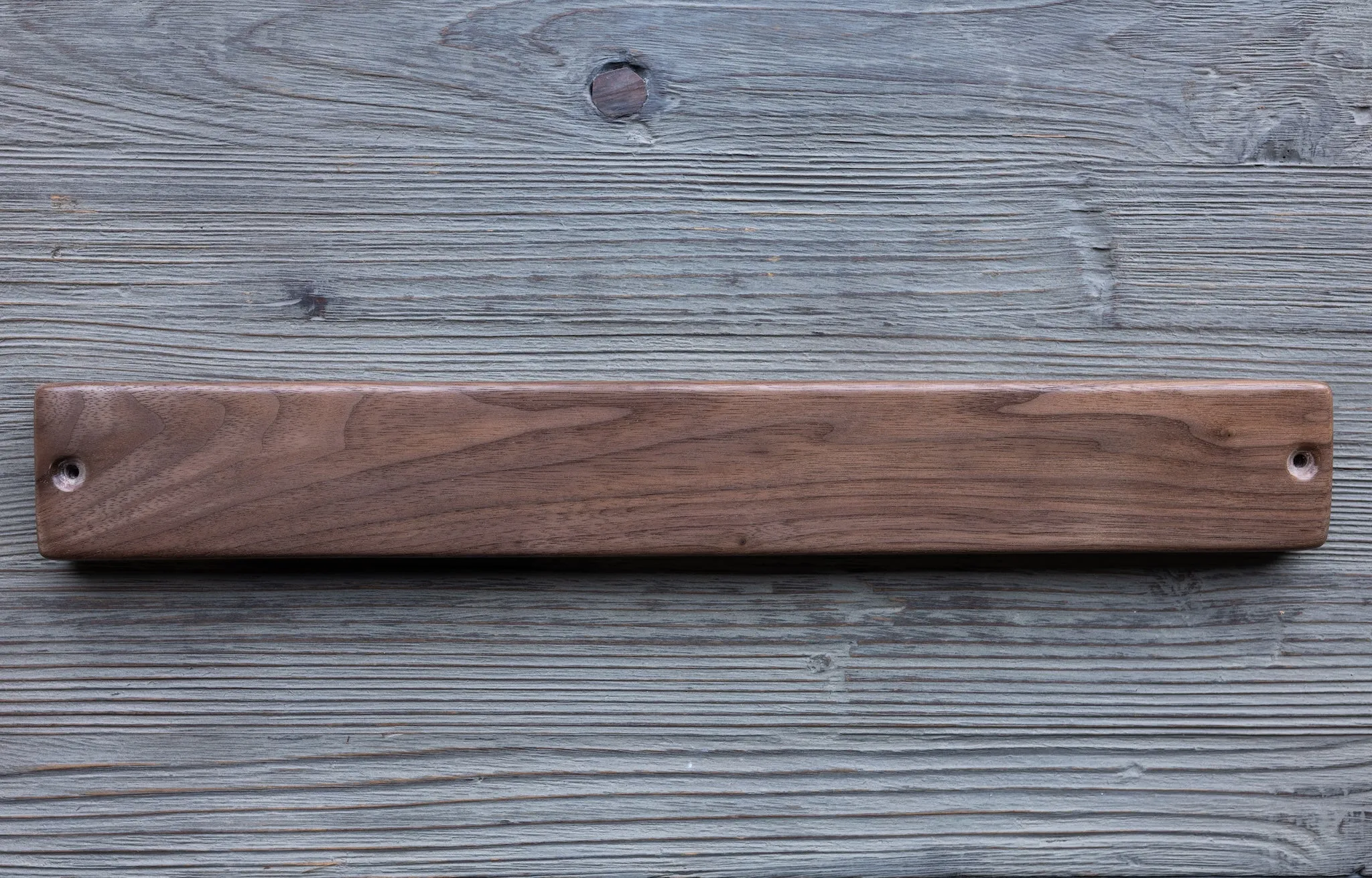 Magnetic Knife Strip: Walnut 18"