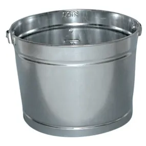 Magnolia Brush 5 Quart Metal Galvanized Paint Pail