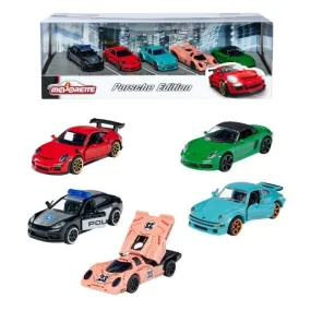 Majorette Porsche Gift Pack (5 Pcs)