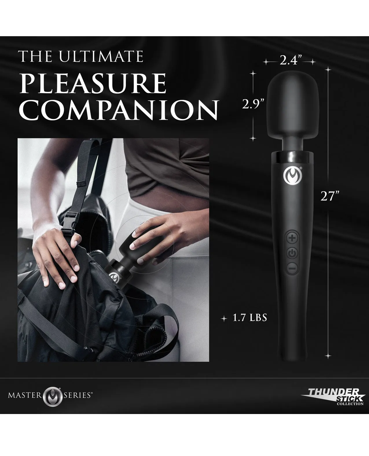 Master Series Thunderstick Pro Wand Massager