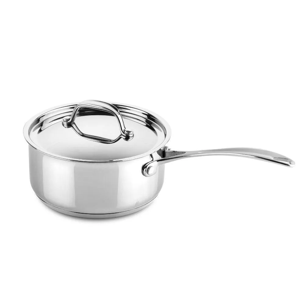 Mepra Glamour Stone casserole one handle with lid diam. 16 cm.