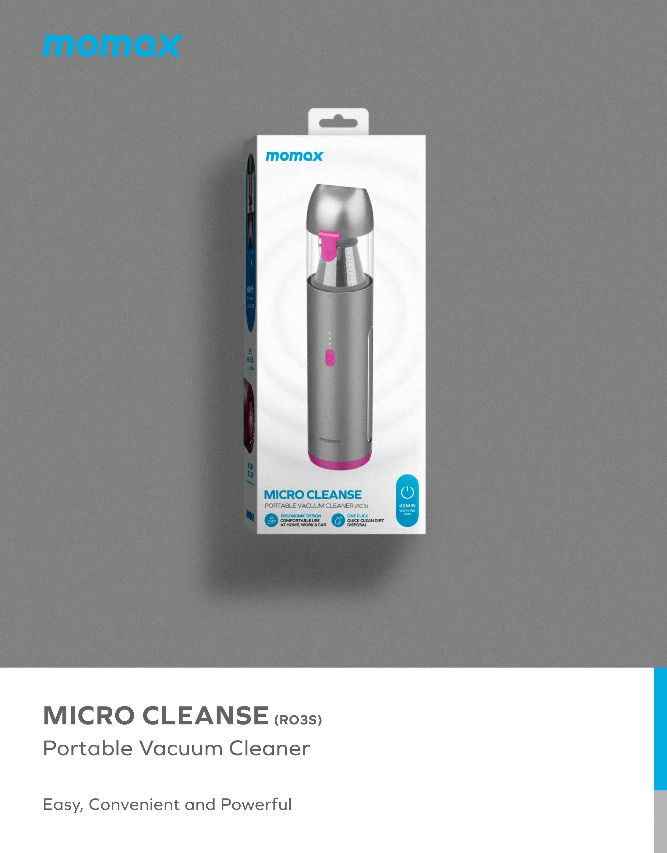 Micro Cleanse Portable Vacuum Cleaner