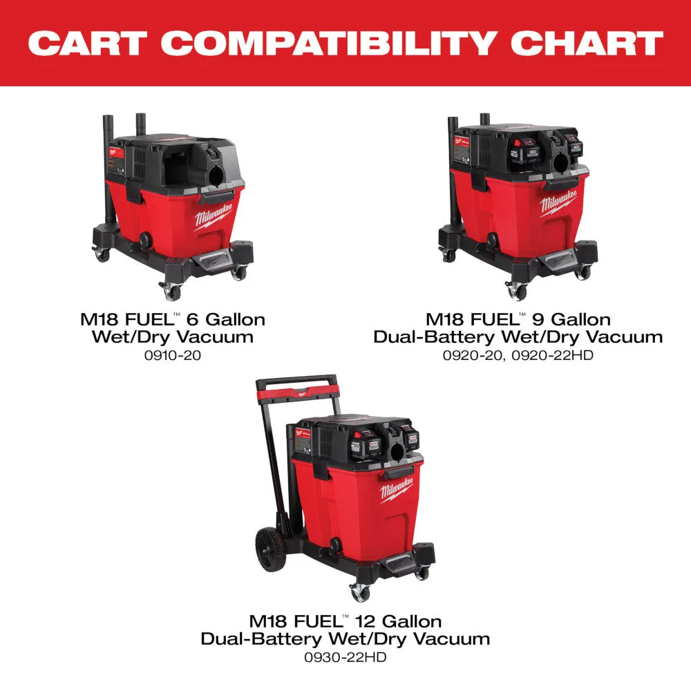 Milwaukee 0933-20 Premium Wet/Dry Vacuum Cart