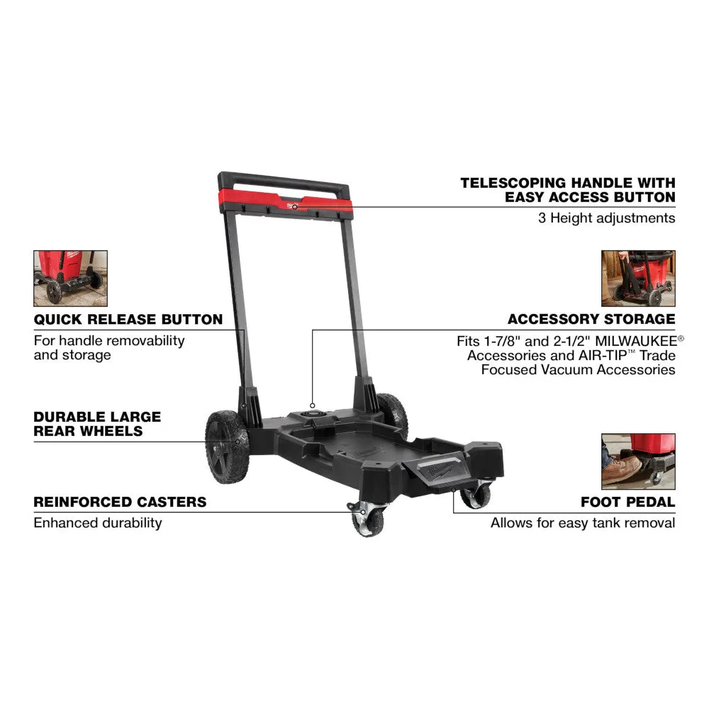 Milwaukee 0933-20 Premium Wet/Dry Vacuum Cart