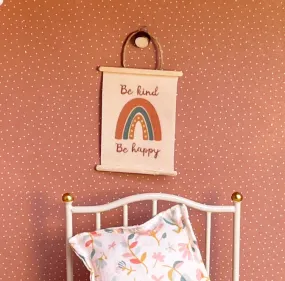 Miniature Wall Art - Rainbow, Be Kind