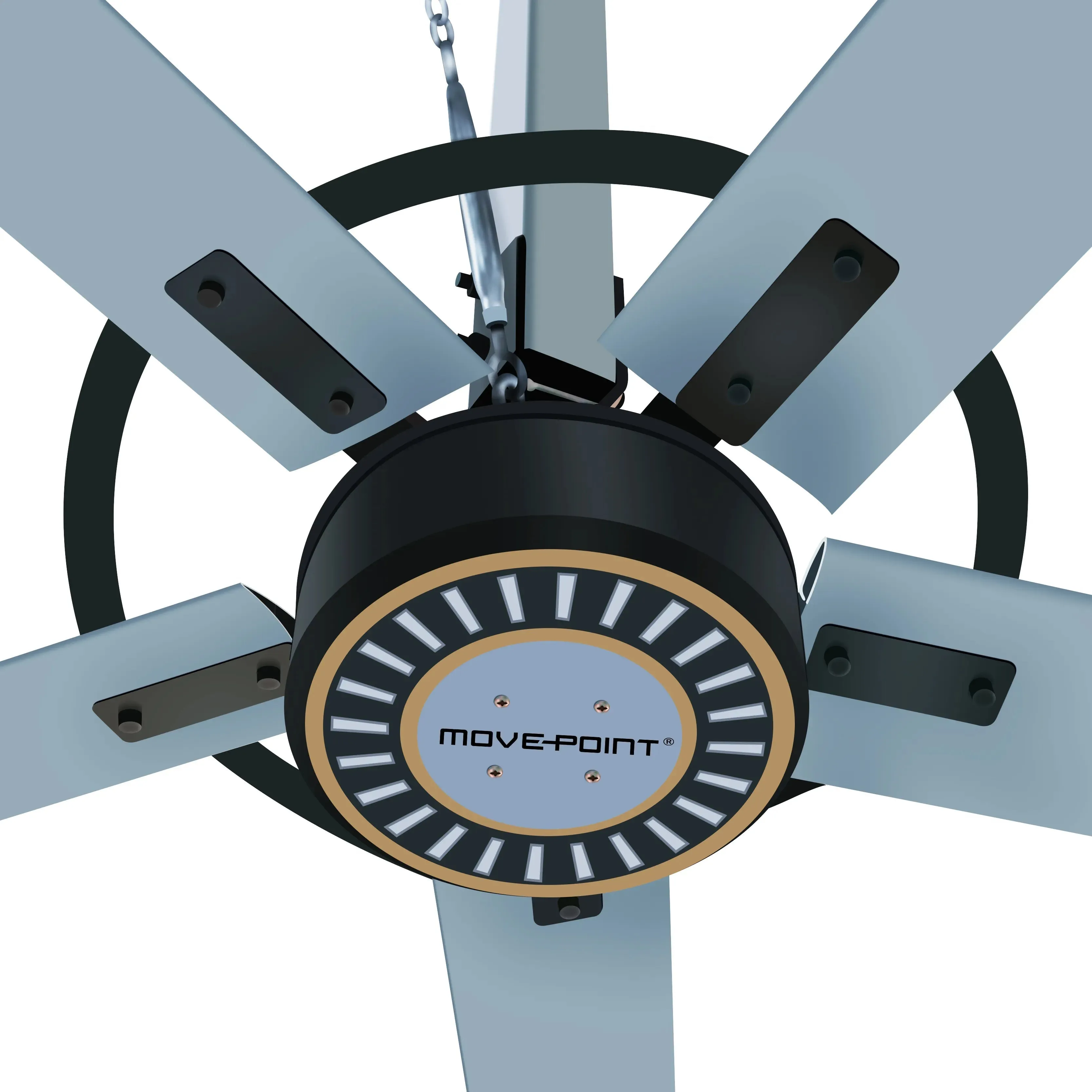 MPFANS Guangzhou PMSM industrial overhead fans industrial fan price best large outdoor ceiling fans