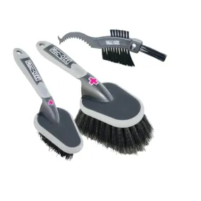 Muc-Off 3 Piece Brush Set