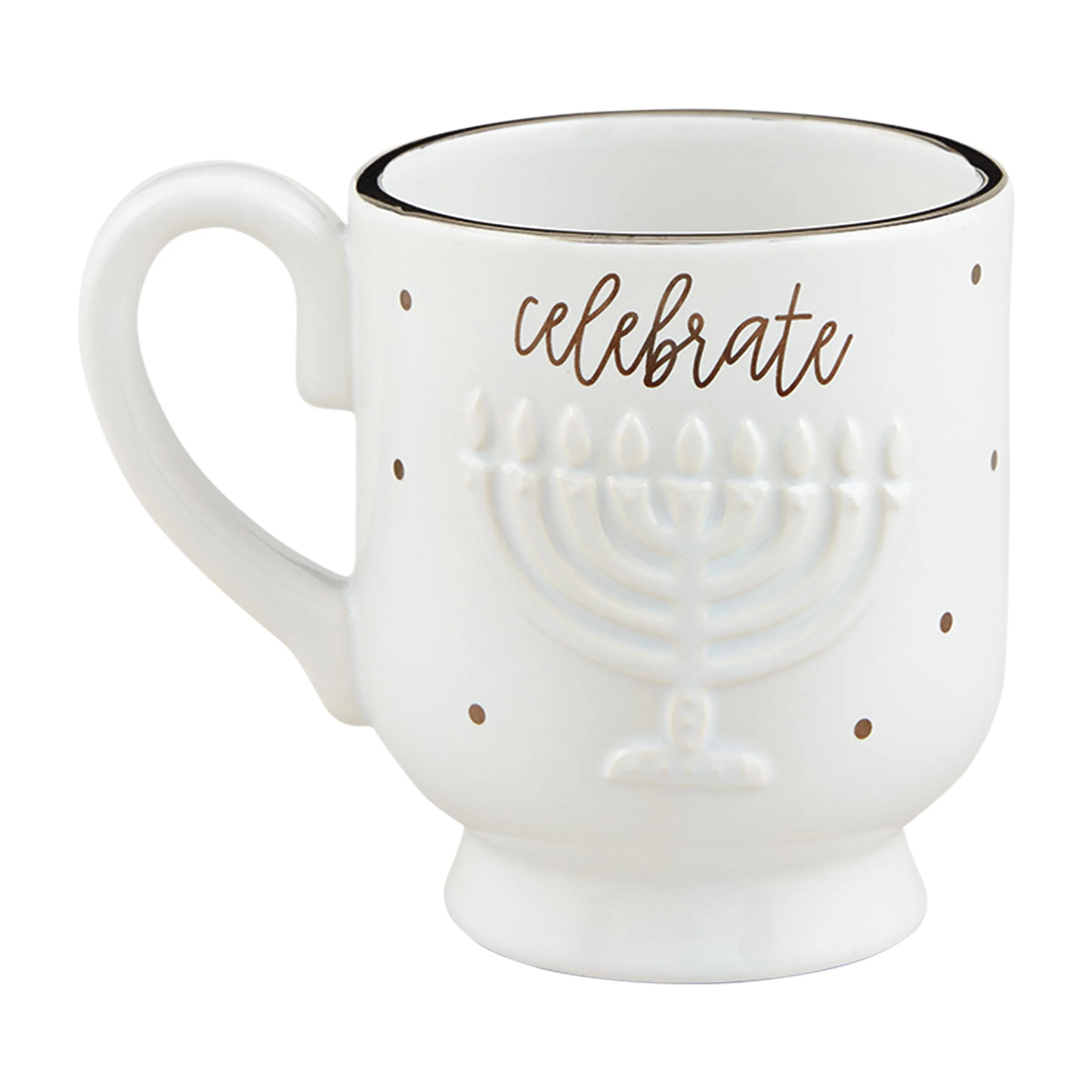 Mud Pie Hanukkah Mug, Celebrate