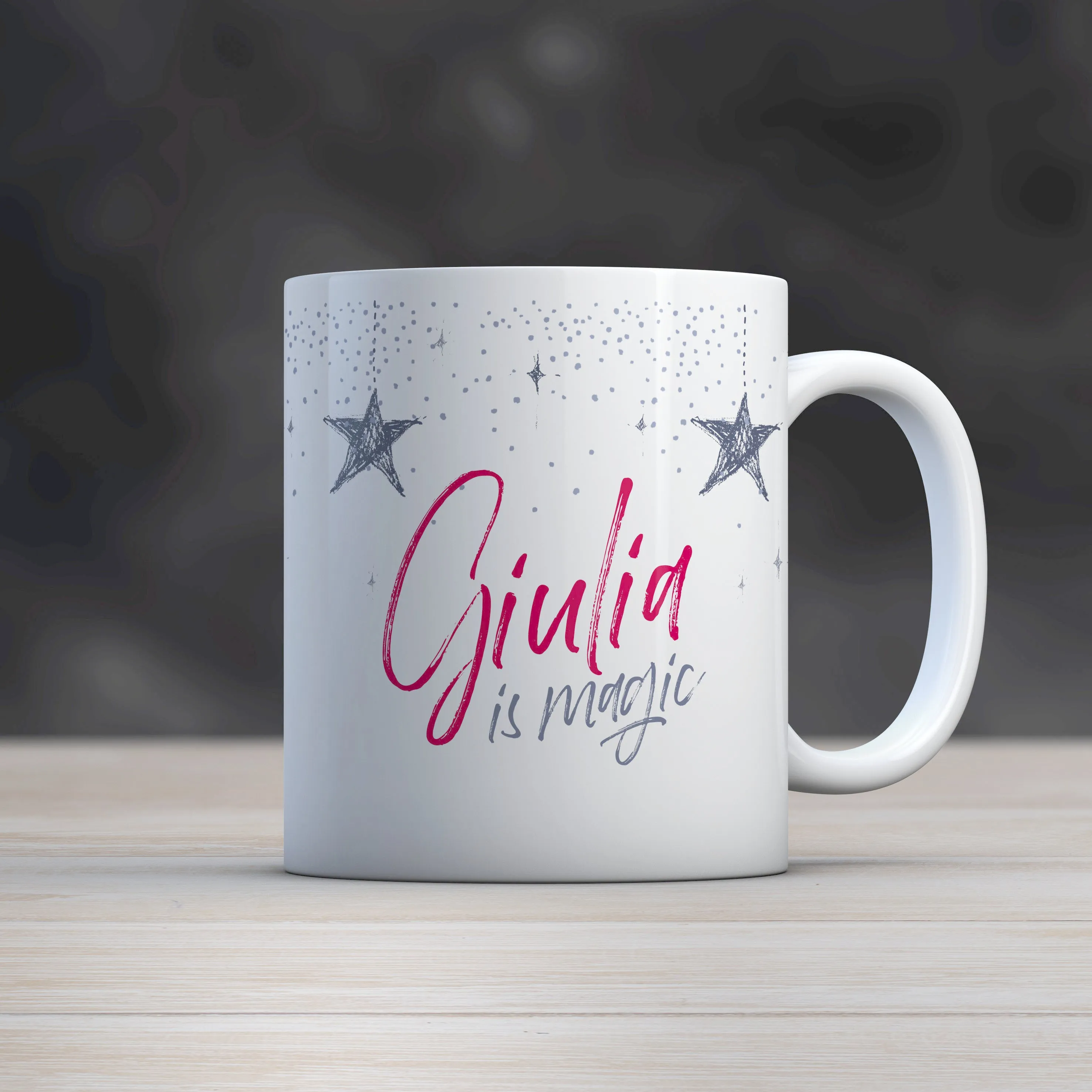 Mug "Is Magic" personalizzata con nome